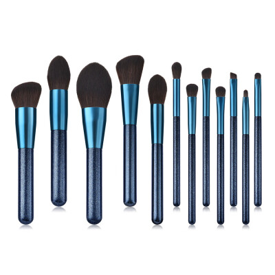 

Toponeto 12Pcs Makeup Brush Set Cosmetic Tool Powder Cheek Eyeshadow Eyeliner Brow