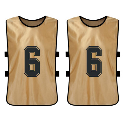 

6 PCS Adults Basketball Pinnies Quick Drying Basketball Jerseys Soccer Football Team Scrimmage Practice Vest