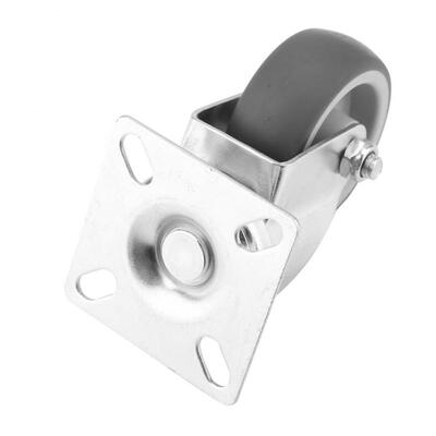 

Greensen 4pcs 2" Swivel Casters Wheels Heavy Duty TPR Casters with 360 Degree Top Metal Plate