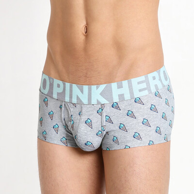 

Tailored PINK HEROES Mens Boxer Cotton Underpants Knickers Sexy Briefs Shorts Underwear