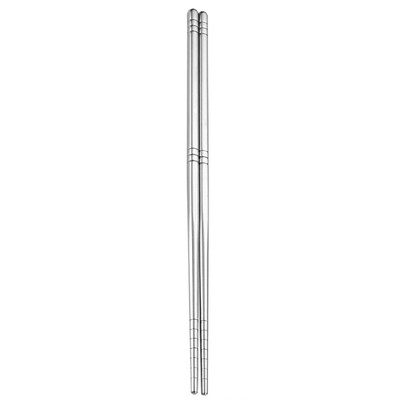 

Siaonvr 1 Pair Stainless Steel Tableware Colorful Length 23cm Chopsticks Dishware MR