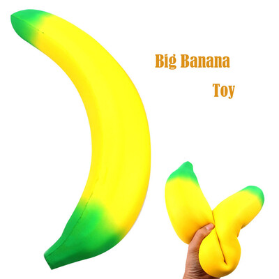 

Tailored Lovely Stress Reliever Large Banana Super Slow Rising Kids Squeeze Toys