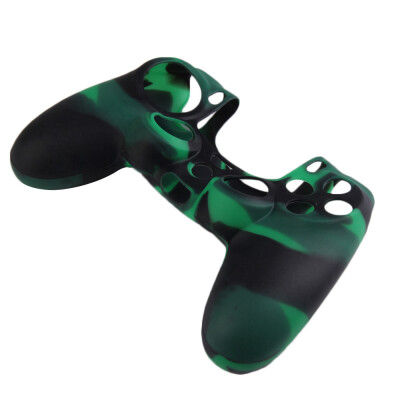 

Camouflage Silicone Rubber Case Skin Cover Protector for PS4 Controller