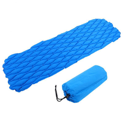 

Greensen Outdoor Inflatable Folding Air Mattress Sleeping Pad Cushion Bed Single Person Camping Mat