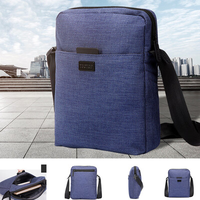 

Tailored Mens canvas casual messenger bag waterproof Messenger bag shoulder bag