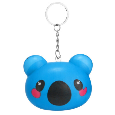 

Tailored Squishies Kawaii Cartoon Animal Slow Rising Cream Scented Keychain Stress Relief