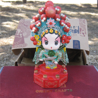 

Face decoration car decoration Beijing Opera ornaments Chinese style gifts