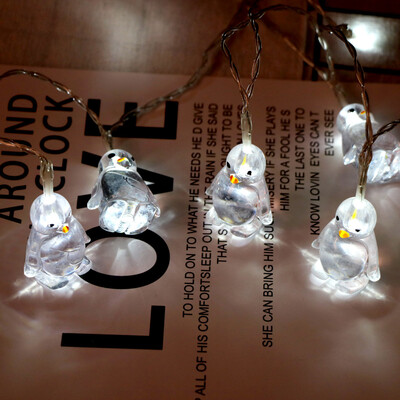 

JPGIF Penguin Animal Shape String Lights 10 LED 165M