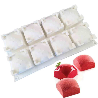 

Toponeto 3D Silicone Cake Mold Baking Mold Cupcake Mousse Mould Decorating DIY Bakeware