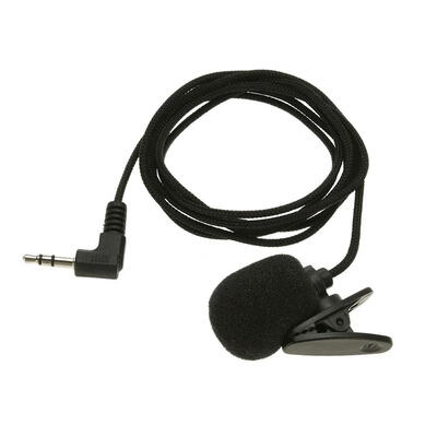 

Mini Clip-on Lapel Microphone Hands-free 35mm Condenser Wired Microphone
