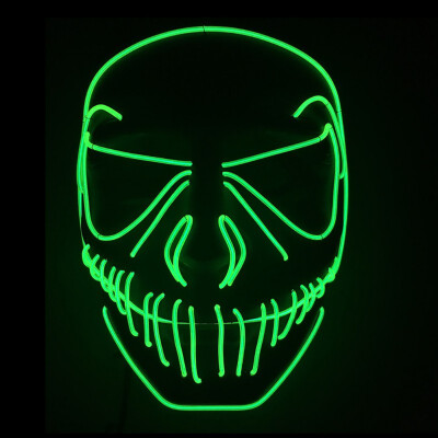 

Halloween Mask LED Light Up Party Masks The Purge Election Year Great Funny Masks Festival Cosplay Costume Supplies New