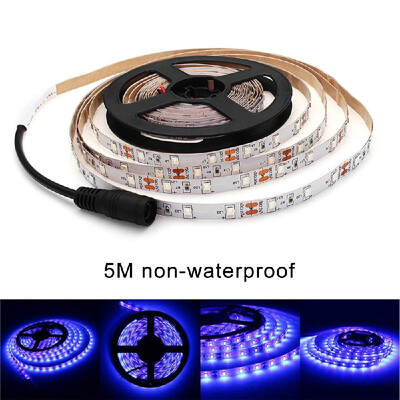 

DC 12V Purple LEDs Strips Light 5M 300LED Flexible Tape Lights with DC Connector for Bar Home Christma Decoration