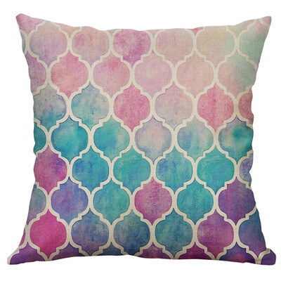

〖Follure〗Simple Linen Creative Lovely Pillow Cover Pillow Cover Car Pillow Cover