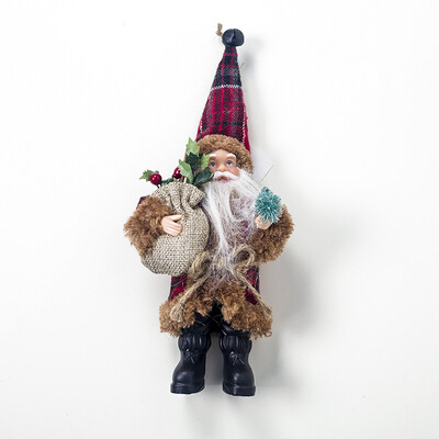 

Christmas Santa Claus Doll Toy Xmas Decoration Ornament Kids Gift Home Party