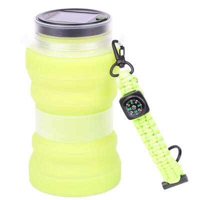 

Solar Flexible Silicone 3 Modes Lighting Camping Tent Night Light Water Cup
