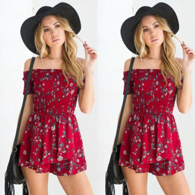 

Women Ladies Clubwear V Neck Playsuit Bodycon Party Jumpsuit&Romper Trousers