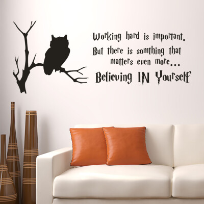 

〖Follure〗Believing in Yourself Removable Art Vinyl Mural Home Room Decor Wall Stickers