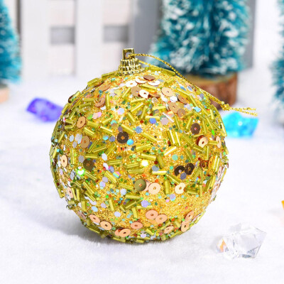 

Gobestart Christmas Rhinestone Glitter Baubles Balls Xmas Tree Ornament Decoration 8CM