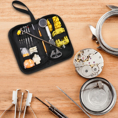 

〖Follure〗32pcsset Watch Opener Remover Spring Bar Repair Pry Screwdriver Tool Kit