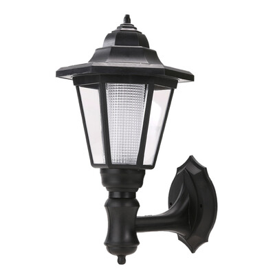 

Solar Power LED Light Path Way Wall Landscape Mount Garden Lamp