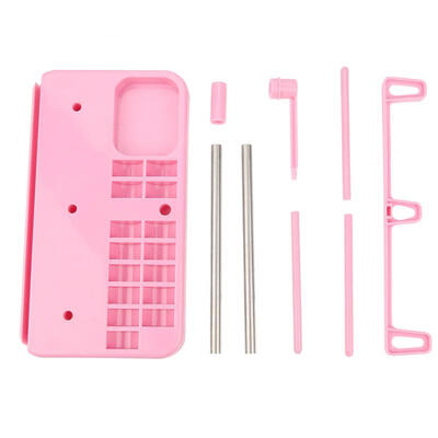 

Greensen Domestic 3 Cones Embroidery Thread Holder Spool Stand Pink Sewing Machine Accessories