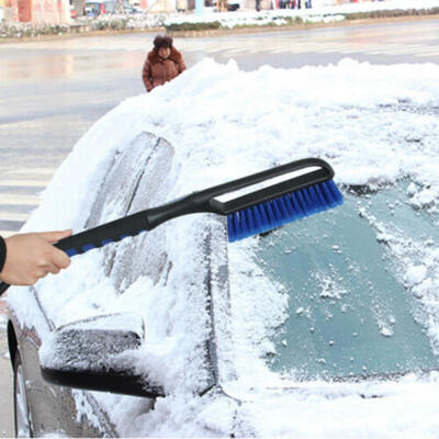 

Ice Scraper with Brush for Car Windshield Snow Removal Frost Handle Shovel Broom