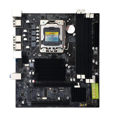

X58 Desktop Motherboard LGA 1366Pin DDR3 Motherboard for LE5520 X5650 RECC