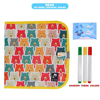 

Tailored Portable Soft Graffiti Erasable Drawing Animal Picture Book DIY Drawing Board