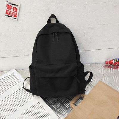 

Ins style schoolbag female Korean version of high school students double shoulder bag ancient feeling large capacity bf campus bac