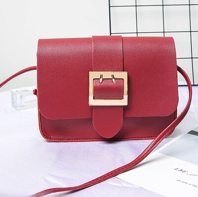 

Tailored Fashion Lady Shoulders Small Backpack Letter Purse Mobile Phone Messenger Bag
