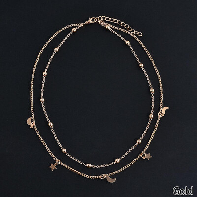 

Fashion Women Charm Jewelry Pendant Chain Choker Chunky Bib Statement Necklace