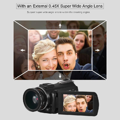 

Andoer AC3 4K UHD 24MP Digital Video Camera Camcorder DV Recorder 30X Zoom WiFi Connection IR Night Vision 31 Inch IPS LCD Touchs