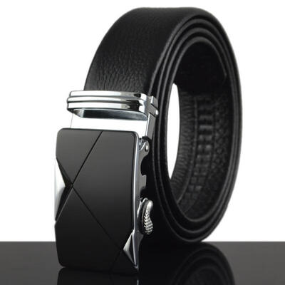 

new Cowhide Genuine Leather Belts For Men Luxury Automatic Buckle Cinturones Hombre designer belts mens high quality belt GH146
