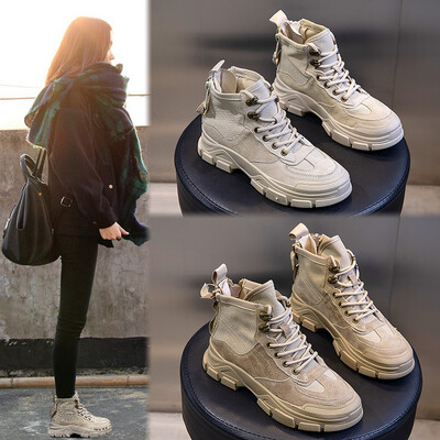 

Pre-sale 107 delivery Martin boots female British wind retro short boots female leather tube t