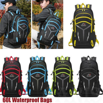 

Outdoor Hiking Camping Waterproof Nylon Travel Luggage Rucksack Backpack Bag