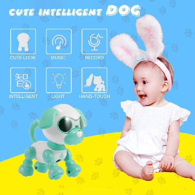 

ZYJH135 Pocket Mini Dog Intelligent Touchable Blow Microphone Voice Record Laughing Barking Electric Puppy Toy