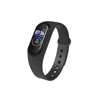 

M4 Smart Bracelet Heart Rate Monitor Smart Band Blood Pressure Measurement Pedometer Wristband IP67 Waterproof
