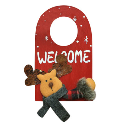 

Tailored Santa Claus Snowman Pendants Christmas Ornaments Door Handle Hanging