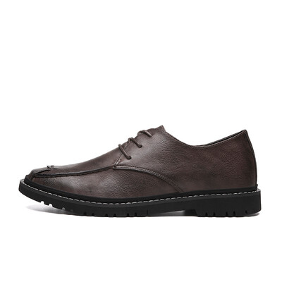 

Mens Shoes Fashion Casual Shoes Lace Up Shoes Breathable Work Shoes For Men Black Brown Size 39-44