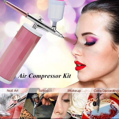 

Portable Airbrush Set Small Spray Pump Pen Set Air Compressor Kit Oxygen Inject Machine Skin Moisturizating Wrinkles Removing Devi