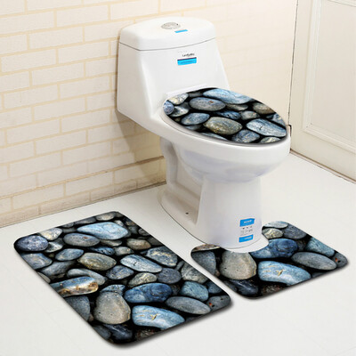 

〖Follure〗3pcs Non-Slip Bath Mat Bathroom Kitchen Carpet Doormats Decor