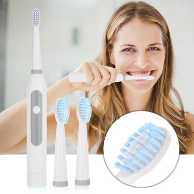 

Electric Tooth Brush Battery Sonic Waterproof Replacement Brush Head Teeth Cleaning Tool Teeth Cleaning Brush Sonic Tooth Brush
