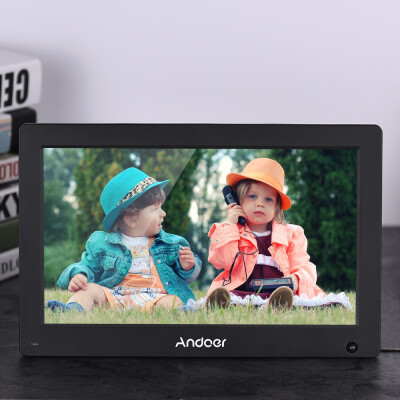 

Andoer 133 Inch Digital Photo Frame IPS Full View Screen Digital Picture Album High Resolution 192012801610 Support 1080P HD