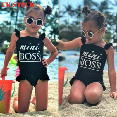 

Summer Toddler Kids Baby Girls Mini Swimwear Swimsuit Bathing Suit Beachwear UK