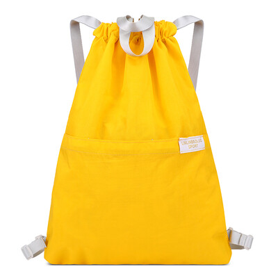 

Bunch bag drawstring shoulder bag waterproof portable folding shoulder bag exercise fitness bag for men&women outdoor travel