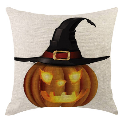 

Siaonvr Halloween Pumpkin Pillow Cover Pillowcases Decorative Sofa Cushion Cover