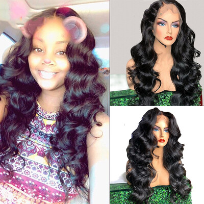 

〖Follure〗Womens Fashion Wig Black Synthetic Hair Long Wigs Wave Curly Wig