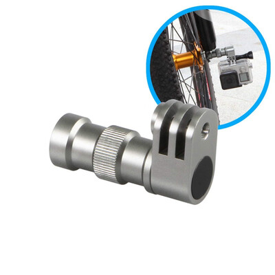 

Metal Bike Bicycle Wheel Hub Camera Bracket Mount Three Prong Mount Gopro 6 5 4 Session 3 3 2 1 Sjcam Xiaomi Yi Action Camera