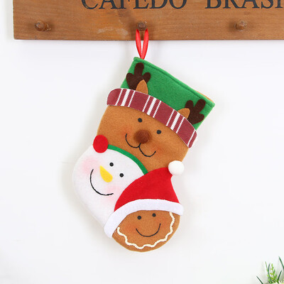 

Tailored Christmas gifts Candy Beads Christmas Santa Claus Snowman Socks Decorations