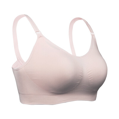 

iLoveSIA Nursing Bra Breathable Anti-Hit Hammer Full Cup No Trace Breastfeeding Bra-2P-70465636